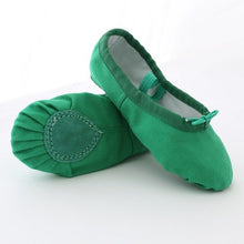 Load image into Gallery viewer, Kids Dance Shoes Soft Canvas High Quality Ballet shoes