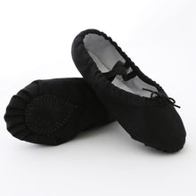 Load image into Gallery viewer, Kids Dance Shoes Soft Canvas High Quality Ballet shoes