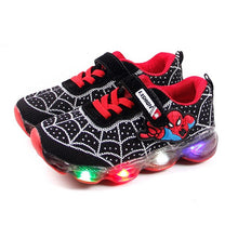 Load image into Gallery viewer, Led Spiderman Kids Shoes for Boys Girls