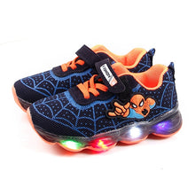 Load image into Gallery viewer, Led Spiderman Kids Shoes for Boys Girls