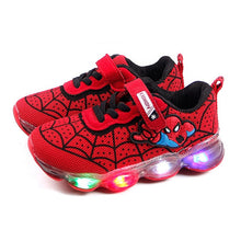 Load image into Gallery viewer, Led Spiderman Kids Shoes for Boys Girls
