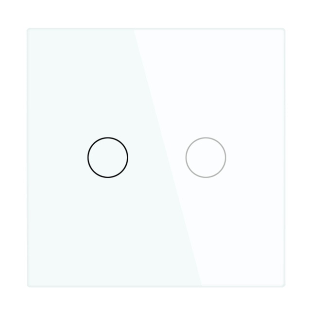 Smart Wifi Touch light Switch No Neutral Wire Remote Smart  with Alexa Google Home EU