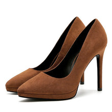 Load image into Gallery viewer, Women Red Wedding Shoes High Heels