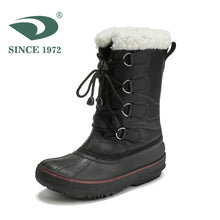 Load image into Gallery viewer, Outdoor Kids Snow Boots Waterproof Fur Insulated Warm Fashion