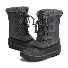 Load image into Gallery viewer, Outdoor Kids Snow Boots Waterproof Fur Insulated Warm Fashion