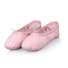Load image into Gallery viewer, Professional Child Girls Kids Cotton Canvas Soft  Ballet Dance Practice Shoes