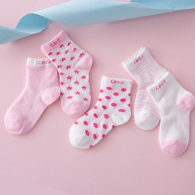 Knit Breathable Mesh Cotton Soft Skarpetki