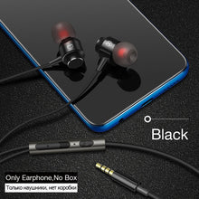 Load image into Gallery viewer, Super Bass Sound Earbud Headphone with Mic for Phones Samsung Xiaomi Iphone Apple ear phone
